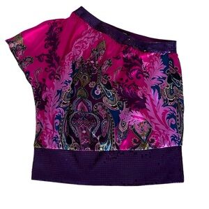 Beautiful Arden B One Shoulder Top with Sequin Detail